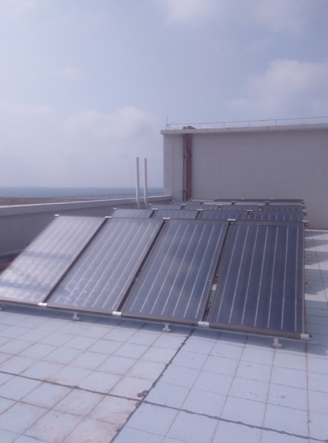 洋浦港小铲滩一期员工宿舍-太阳能设计安装工程