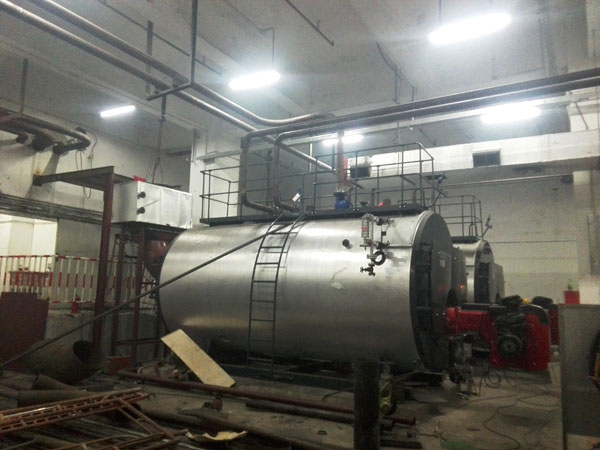 TCL惠州工厂锅炉及车间管道安装