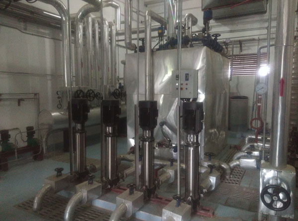 海口万豪酒店锅炉安装工程