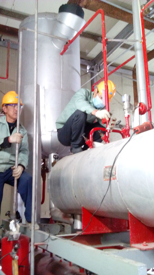 南海油脂深圳氨制冷设备安装图片工程（图二）