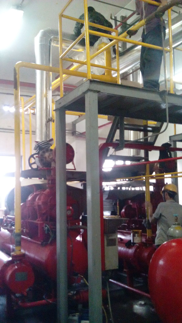 南海油脂深圳氨制冷设备安装图片工程（图四）